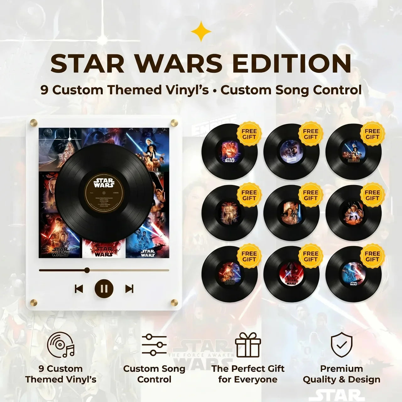 MagneVinyl - Star Wars Edition